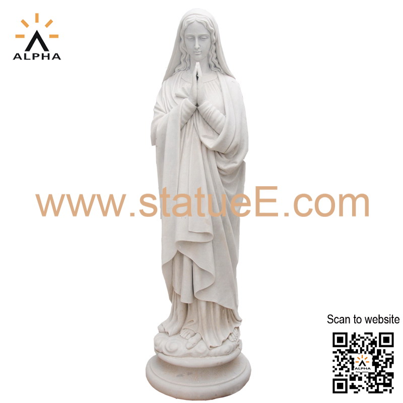 marble Our lady of Grace statue